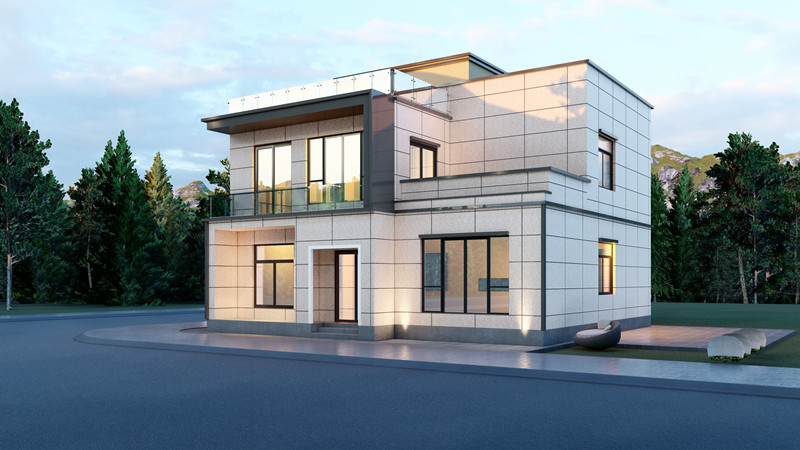 輕鋼別墅戶型展示 輕鋼別墅戶型展示