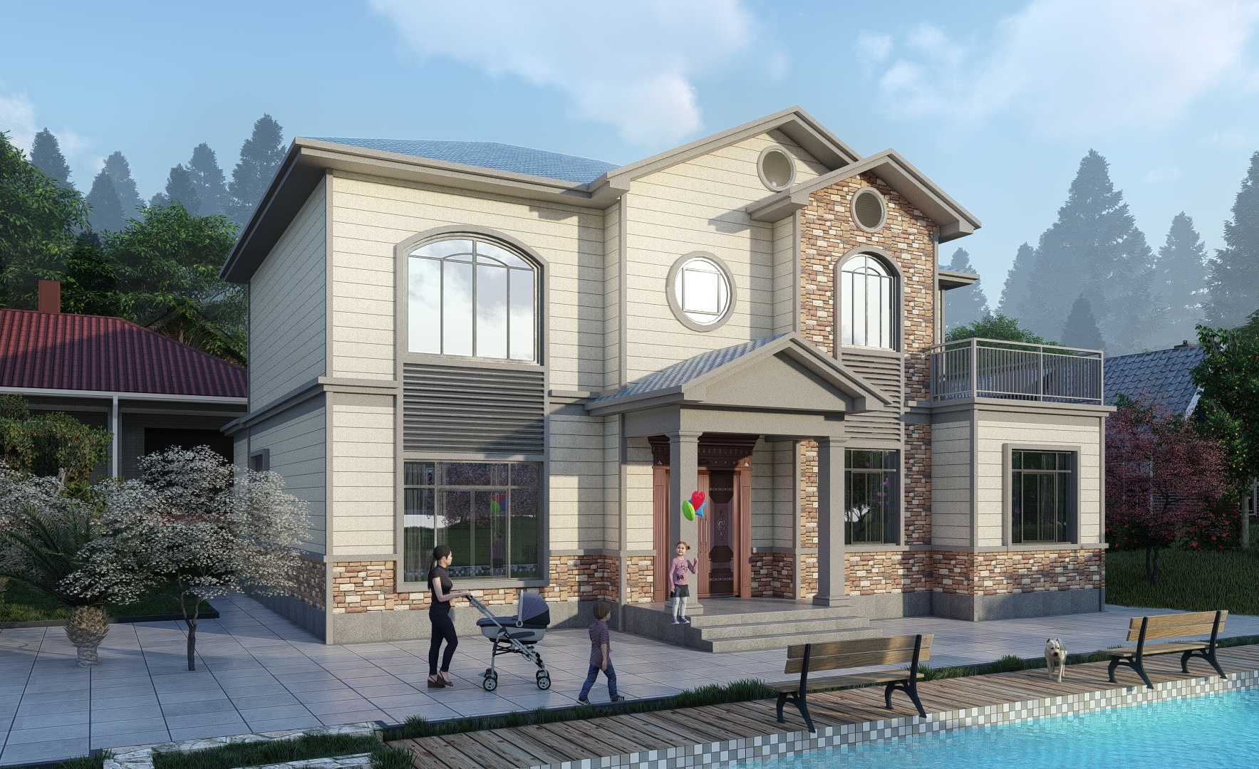 輕鋼別墅戶型(三) 輕鋼別墅戶型(三)