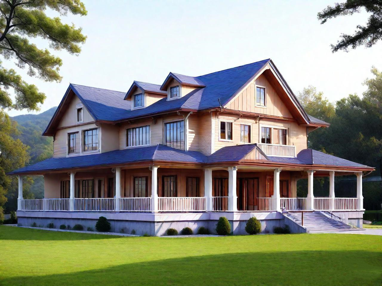 輕鋼別墅適合在山頂建嗎？